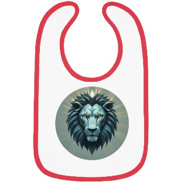 Discover Geometric Power Lion Bibs