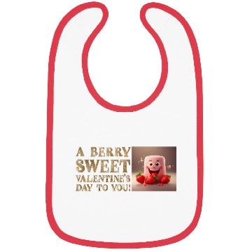Discover A Berry Sweet Valentine's Day Bibs