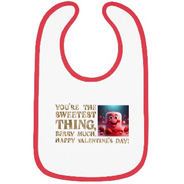 Discover Berry Sweet Valentine Bibs