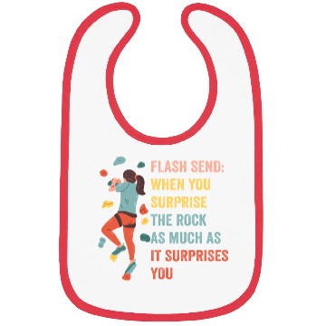 Discover Boulderer Flash Send Bouldering Bibs