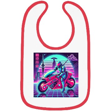 Discover Cyberpunk Neon Rider Bibs