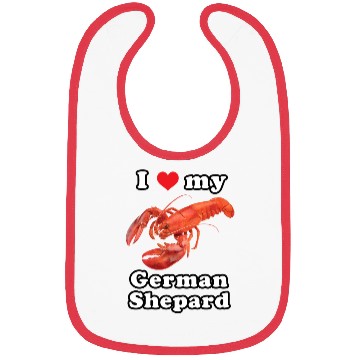 Discover I Love My Getman Shepard Funny Meme Bibs