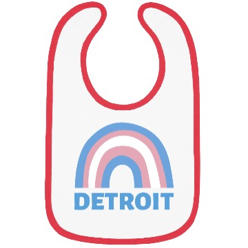 Discover Detroit Transgender Flag Bibs