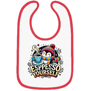 Discover panda powered by caffeine 1 Bibs