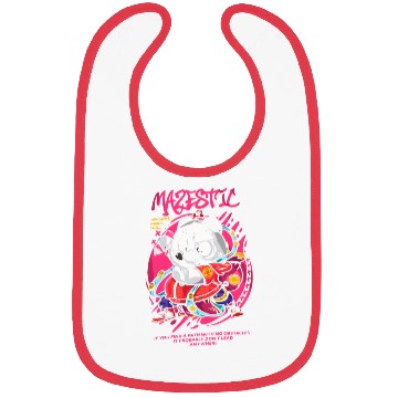Discover Majestic Panda | premium Design | Bibs