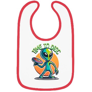 Discover Alien Disc Golf | Retro Extraterrestrial Bibs