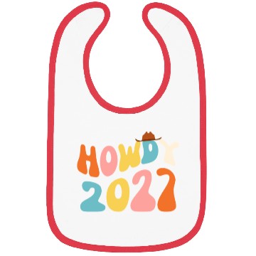 Discover Howdy 2027 funny 2027 NYE Groovy Bibs