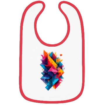 Discover Colorful Abstract Bibs