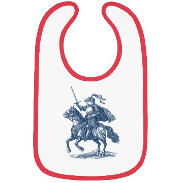 Discover Frog Knight Vintage 90s Bibs, Funny Gag Gift