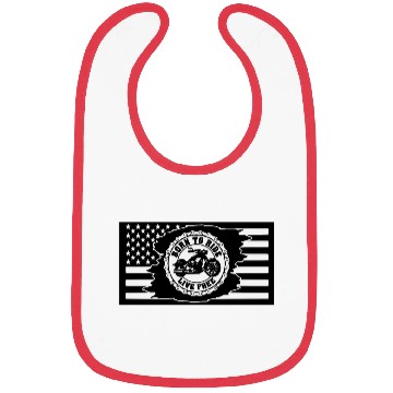 Discover American Flag Motorcycle Born To Ride Bibs
