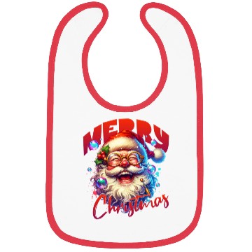 Discover Merry Christmas Bibs
