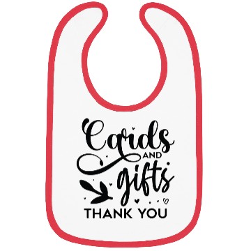 Discover Cards And Gifts Thank You Bibs