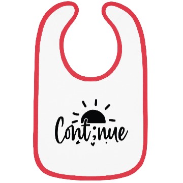 Discover Continue to Grow, Never Settle Inspirational Bibs