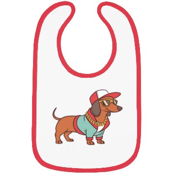 Discover Hip Hop Dachshund Music Dachshund Song Singing Bibs