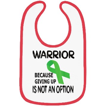 Discover Warrior Giving Up is not an option Bibs