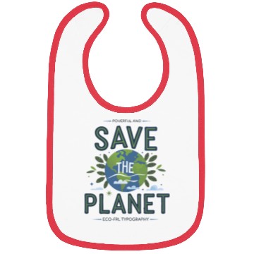 Discover Save the Planet: A Call for Environmental Action Bibs