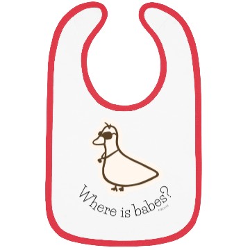 Discover Where is babes Duck Bibs
