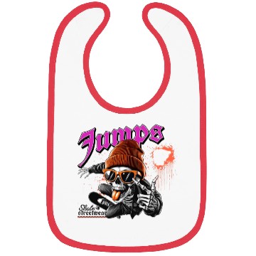 Discover Skateboard Graphic - Bold Urban Bibs