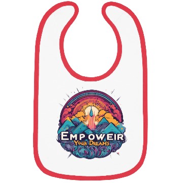 Discover Empower Your Dreams Bibs