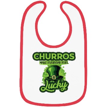 Discover Churros Make Everyday Feel Lucky St Patricks Day Bibs