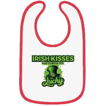 Discover Irish Kisses Make Everyday Feel Lucky St Patricks Bibs