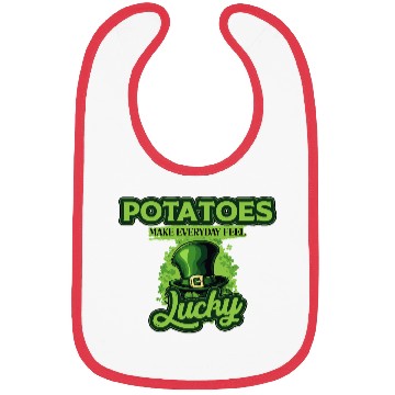 Discover Potatoes Make Everyday Feel Lucky St Patricks Day Bibs