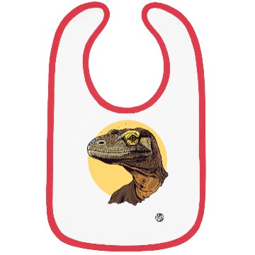 Discover Realistic Komodo Dragon Portrait Bibs