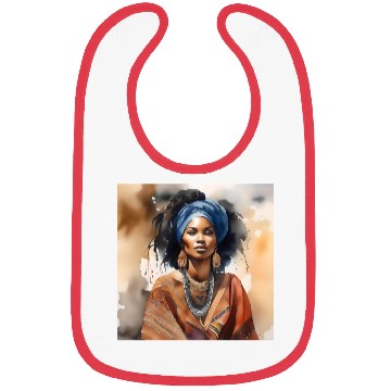 Discover African Woman Portrait B Bibs