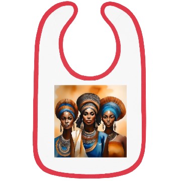 Discover African Woman Portrait C Bibs