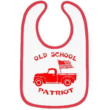Discover Old School Patriot Flag LIKE US ON FB #USAPatriot Bibs