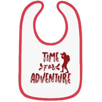Discover Time For Adventure Bibs