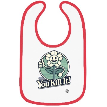 Discover You Got It! Thumbs Up Sunflower Bibs