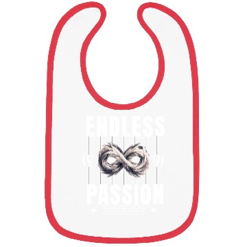 Discover Endless Passion – Love Infinity Symbol Graphic Bibs