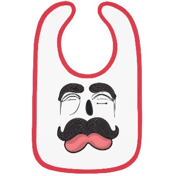 Discover The moustache Bibs