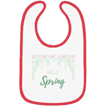 Discover Hello Spring Bibs