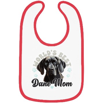 Discover Great Dane Groovy Dane Mom Bibs