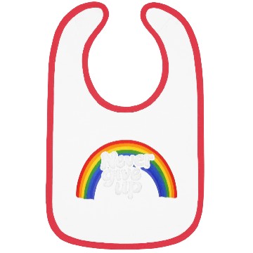 Discover Never Give Up Bibs
