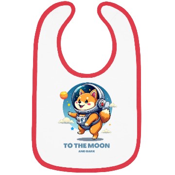 Discover Shiba Inu Space Explorer Bibs