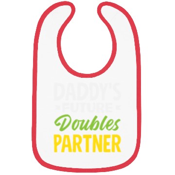 Discover Daddy's Future Tennis Doubles Partner Bibs