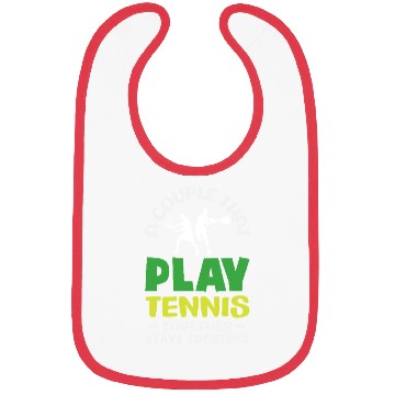 Discover A Couple That Play Tennis Together Bibs