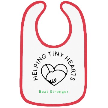 Discover Helping Tiny Hearts Beat Stronger -Maternity Nurse Bibs