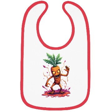 Discover Carrot Monster Bibs