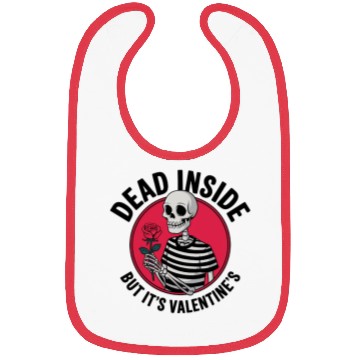 Discover Valentine's Day Men's Bibs | Dead Inside
