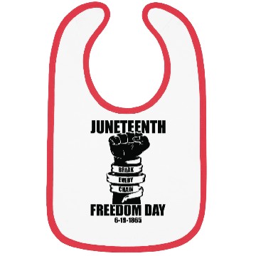 Discover JUNETEENTH blm black lives matter Bibs