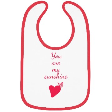 Discover You are my Sunshine. Valentines Day Gift. Bibs