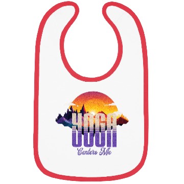 Discover Yoga Centers Me Mountain Sunset Bibs