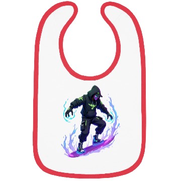 Discover Ghost Wave - Neon Phantom Rider Bibs