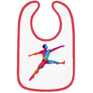 Discover Male Ballet Dancer Synthwave Bibs