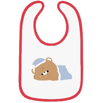 Discover Tired Brown Bear Bibs