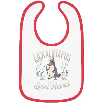 Discover Lickalotopus: The Platypus Spirit Bibs